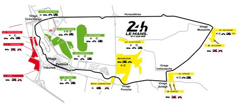 le mans track map 2024.